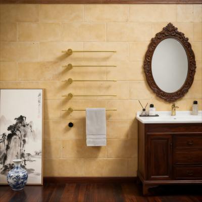 Hidden Digital Display Intelligent Carbon Fiber Heated Towel Rack price